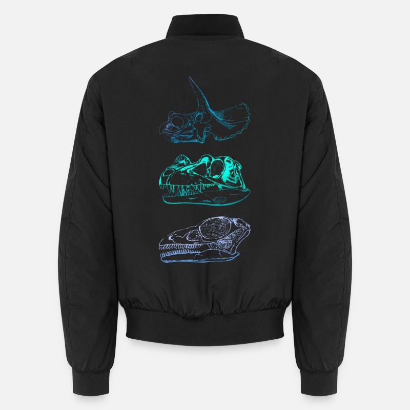 Dinosaur Skulls Unisex Bomber Jacket
