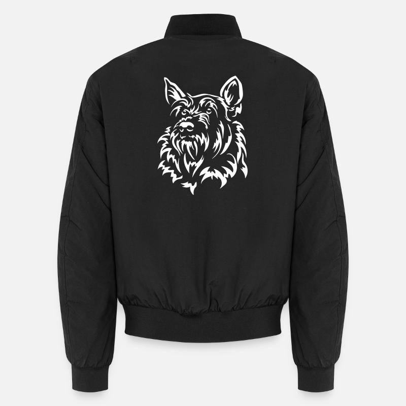 Picard Head "Black Edition" - Unisex Bomber Jacket - black