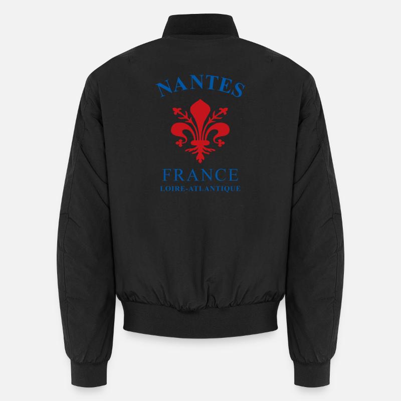 NANTES - Bomber unisexe - noir