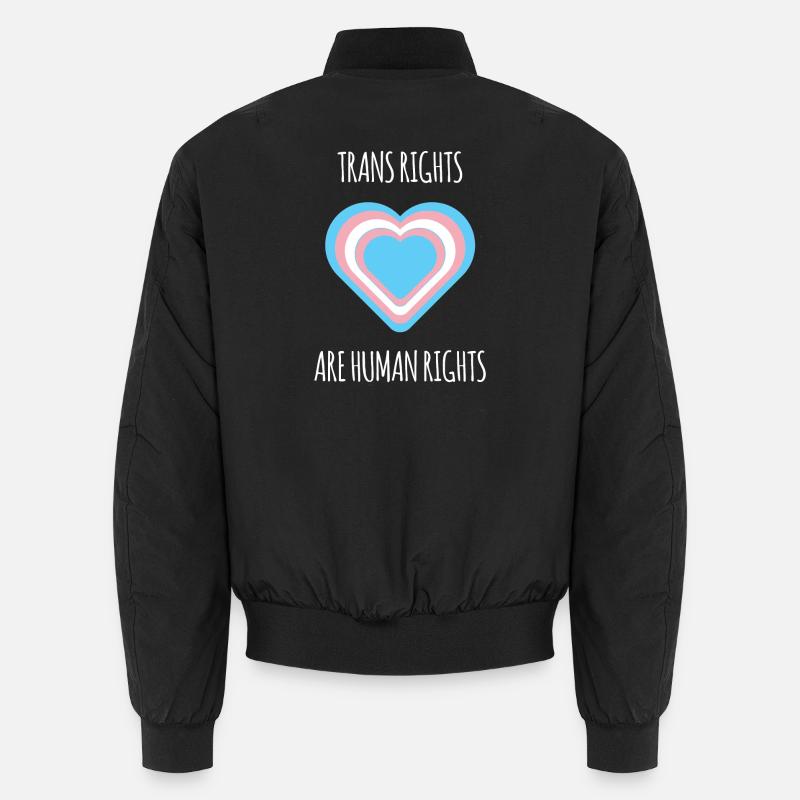 Pride Month - Trans-Rechte, Kunst, Menschenrechte Unisex Bomberjacke