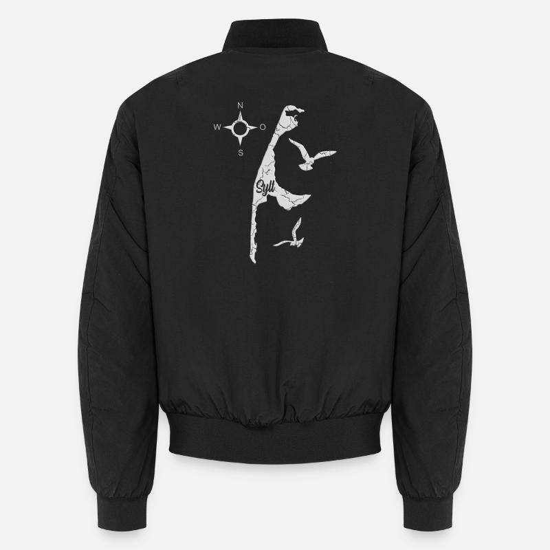 Sylt meine Insel Unisex Bomberjacke