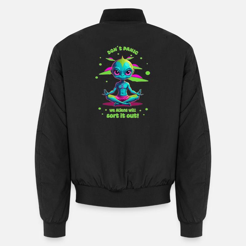 Alien Regelt das ! Unisex Bomberjacke