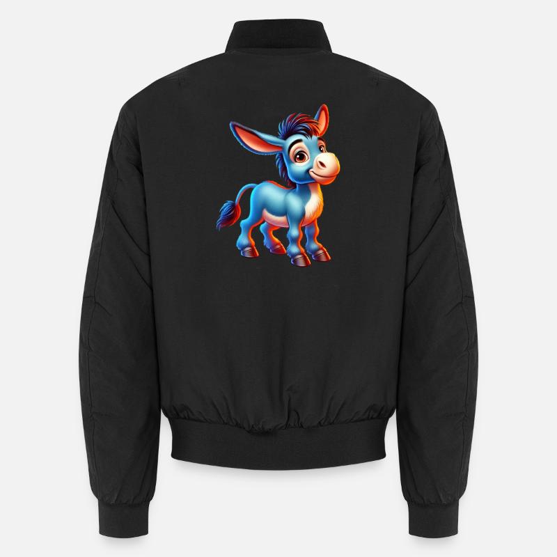 Esel-Maultier Unisex Bomberjacke
