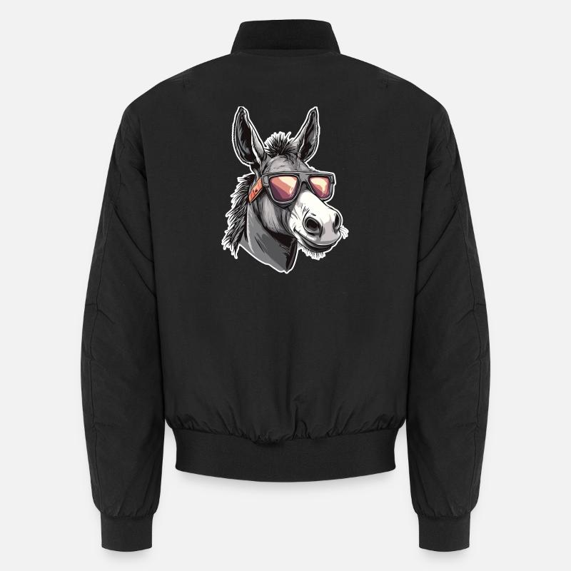 Lunettes de soleil Hipster Âne Bomber unisexe