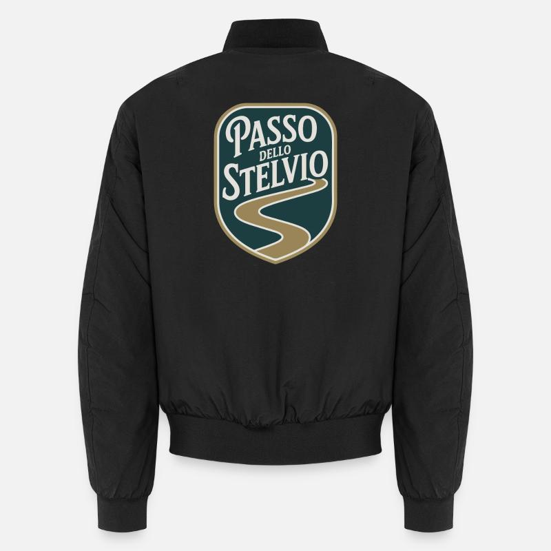 Passo dello Stelvio Cyclisme Bomber unisexe