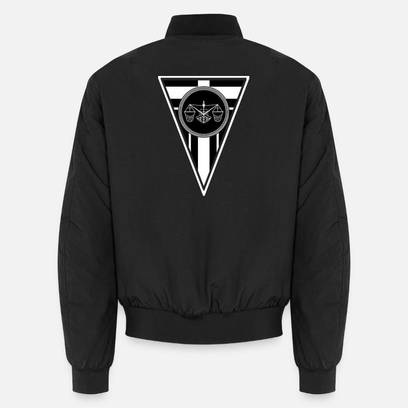 Cool gift. Cutter friezes - Unisex Bomber Jacket - black