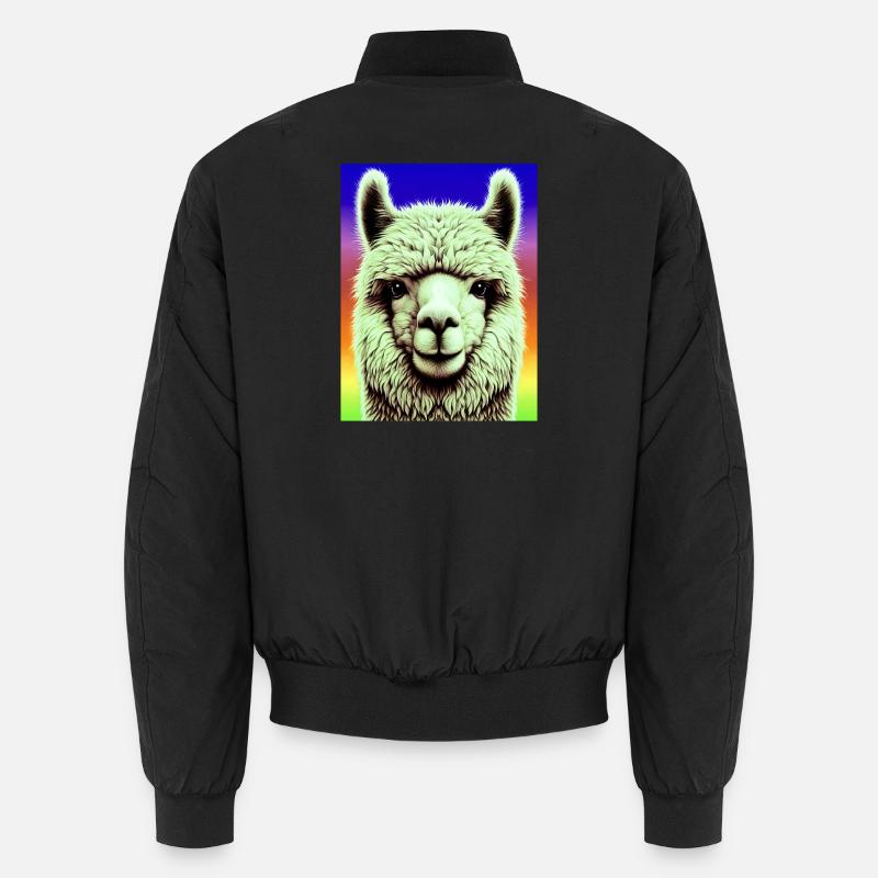 Alpaca Unisex Bomber Jacket