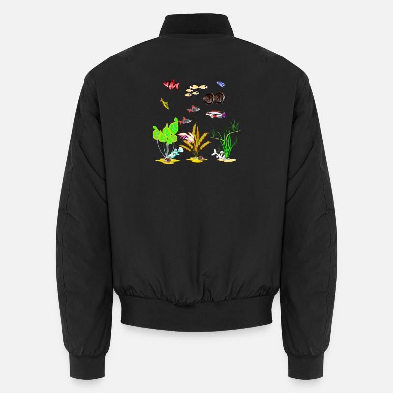 Mon Fish Tank 3 - Bomber unisexe - noir