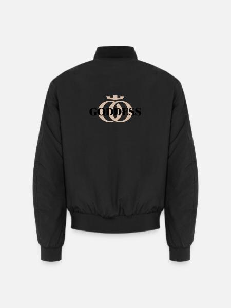 GODDESS Oppoline Collection - Unisex Bomber Jacket - black