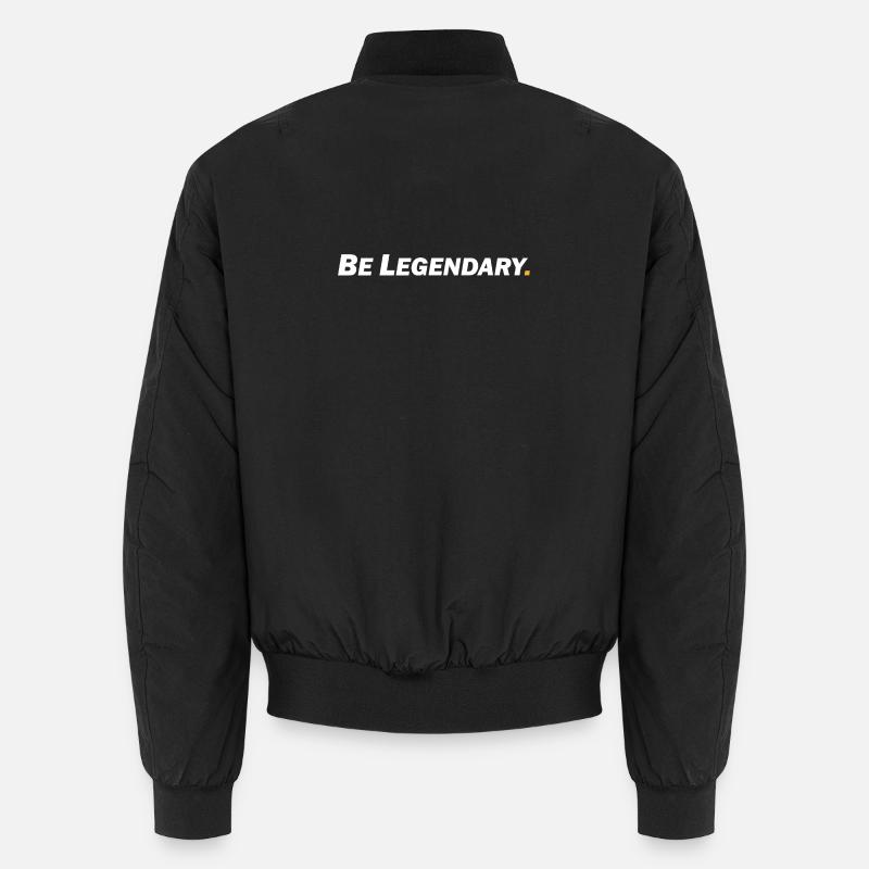 Be Legendary - Be Legendary - Unisex Bomber Jacket - black