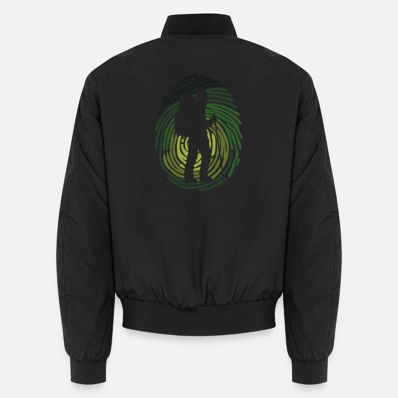 Nature Experience Hiking Statement Hikers Climbing Unisex Bomber Jacket