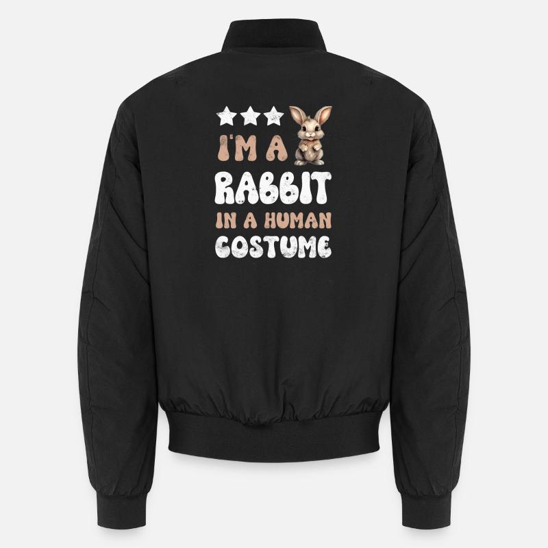 Lapin Lapin - Bomber unisexe - noir