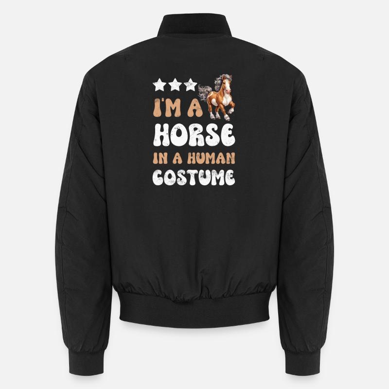 Pferd Pferde Unisex Bomberjacke