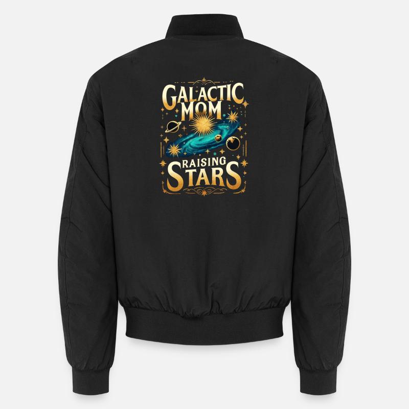 Galaktische Mutter, die Sterne aufzieht Unisex Bomberjacke