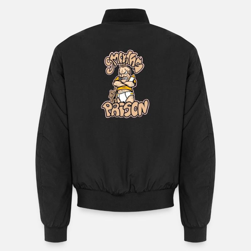 9 Monate - Unisex Bomberjacke - Schwarz