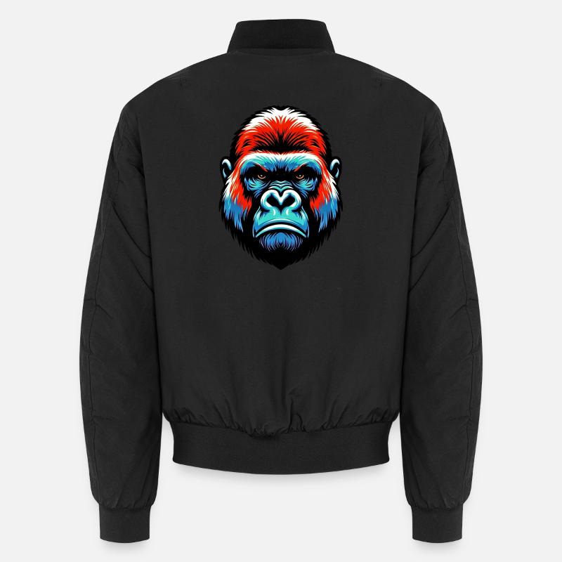 Gorilla - Unisex Bomber Jacket - black
