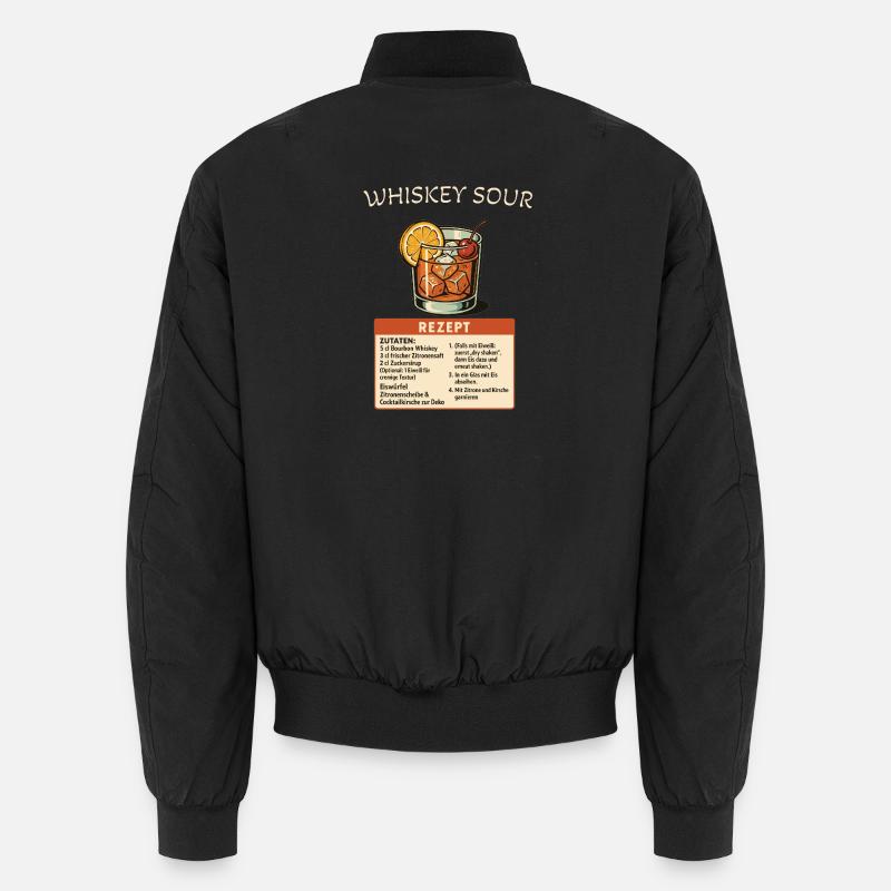 Whiskey Sour Unisex Bomberjacke