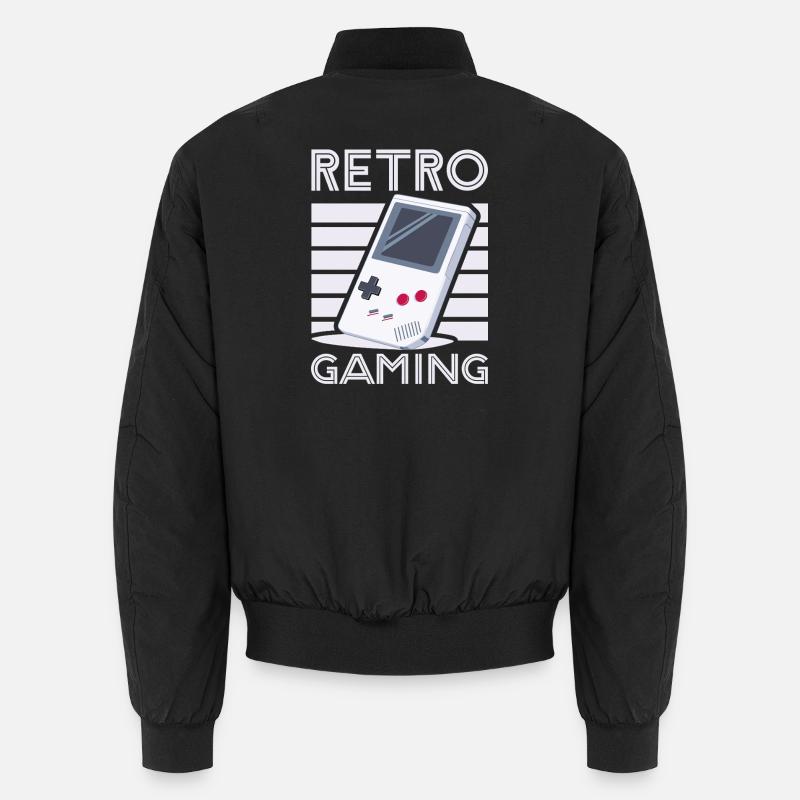 Rétro gaming 1 par Helfspawn Bomber unisexe
