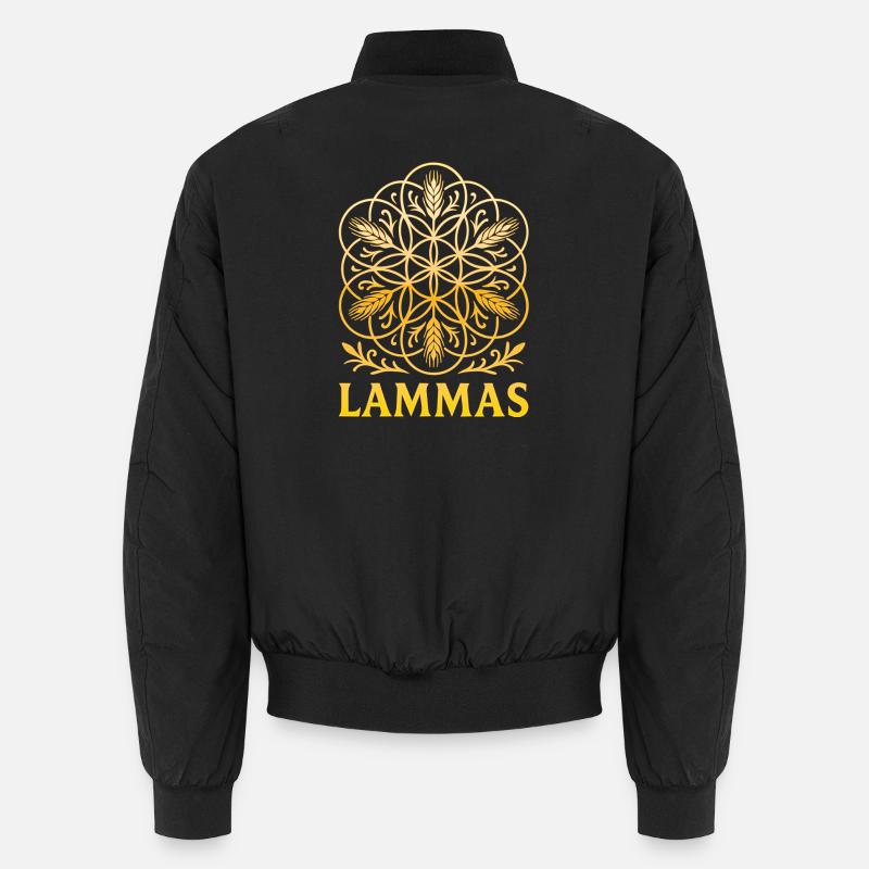 Lammas - Fleur de Vie à partir de Grain Bomber unisexe