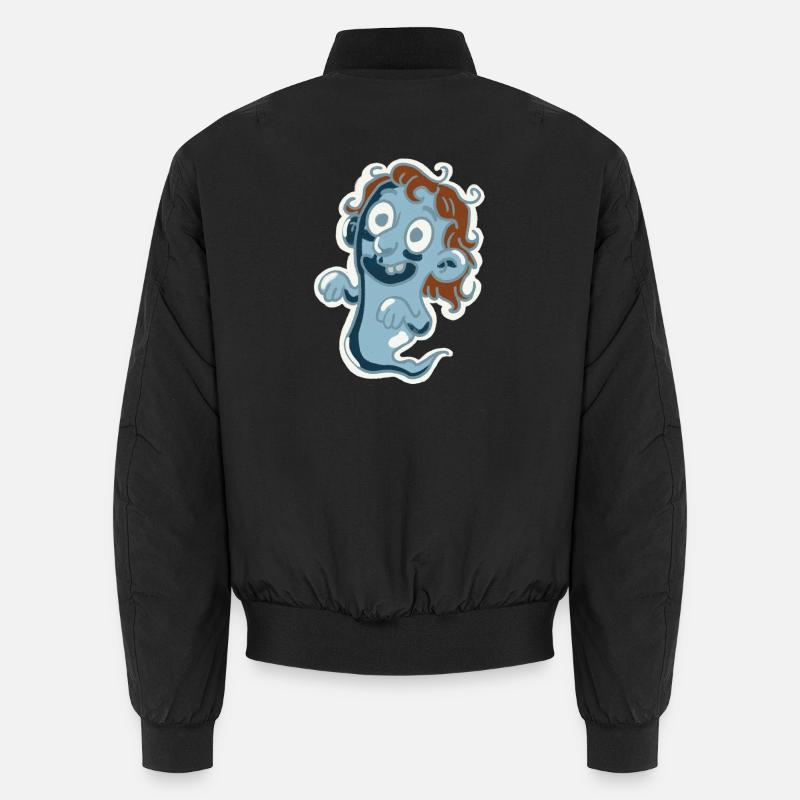 Cuticle the Ghost - Unisex Bomber Jacket - black