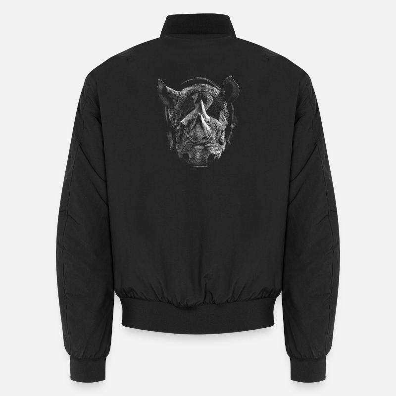 Nashorn Unisex Bomberjacke