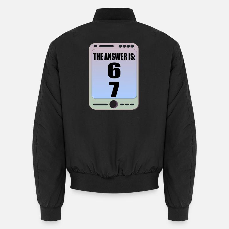 Six Sept 6 7 Meme Bomber unisexe