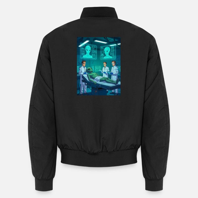 Alien Autopsy – Das geheime Labor - Unisex Bomberjacke - Schwarz