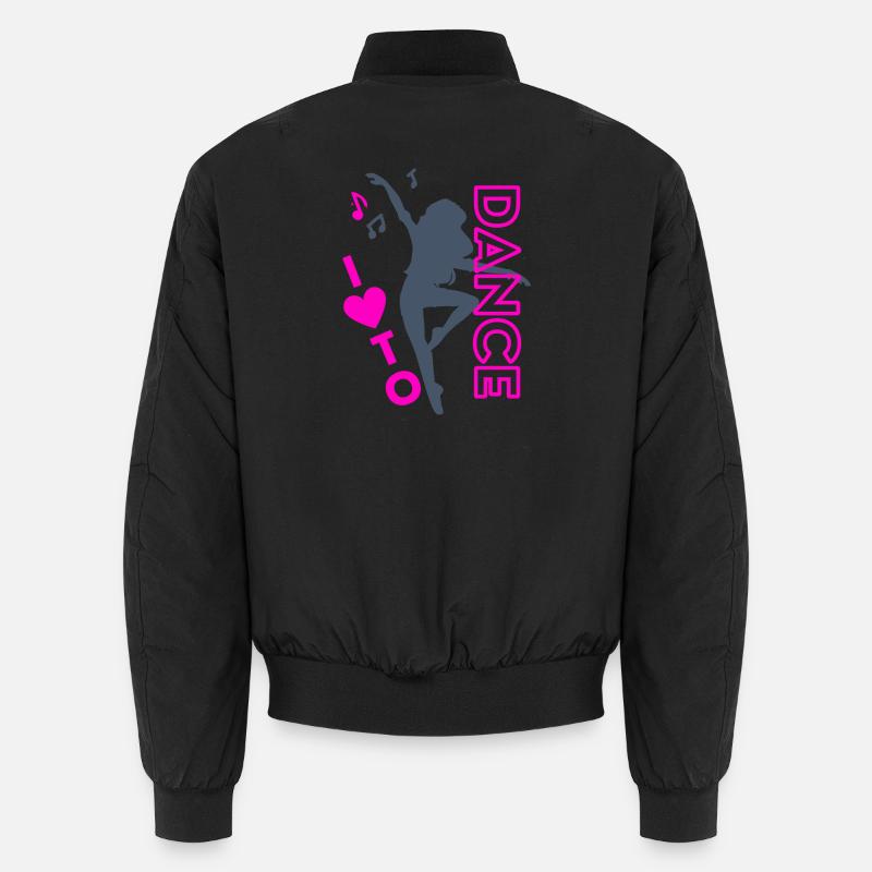 Dance - Unisex Bomber Jacket - black