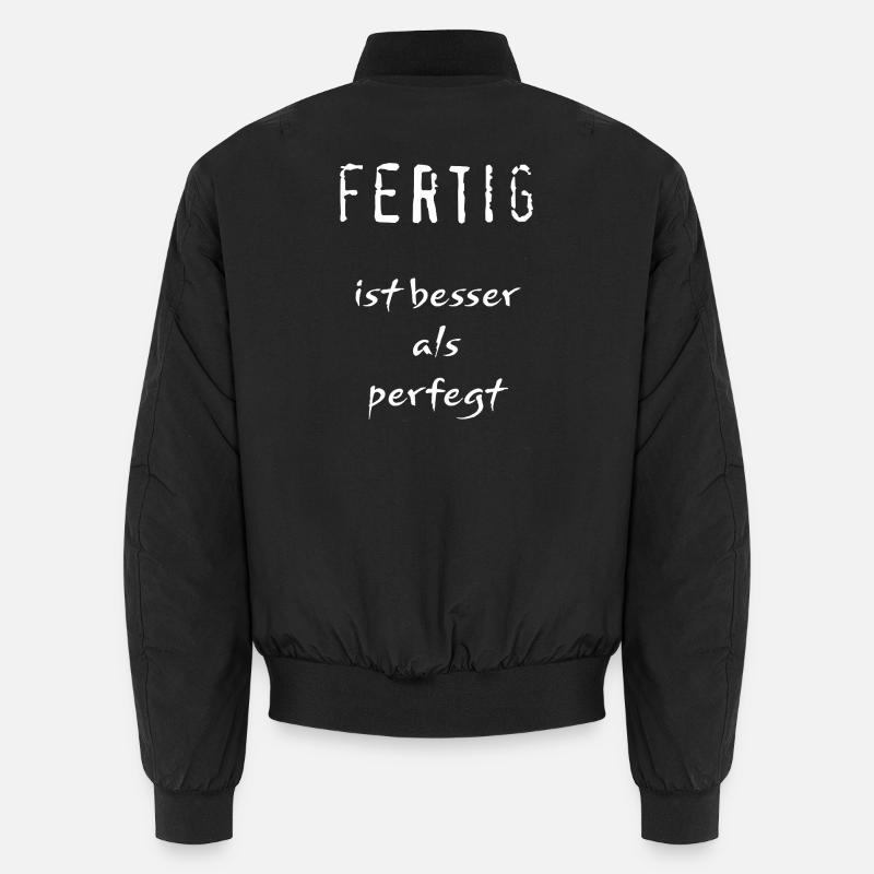 Fait, c’est mieux que balayé Bomber unisexe