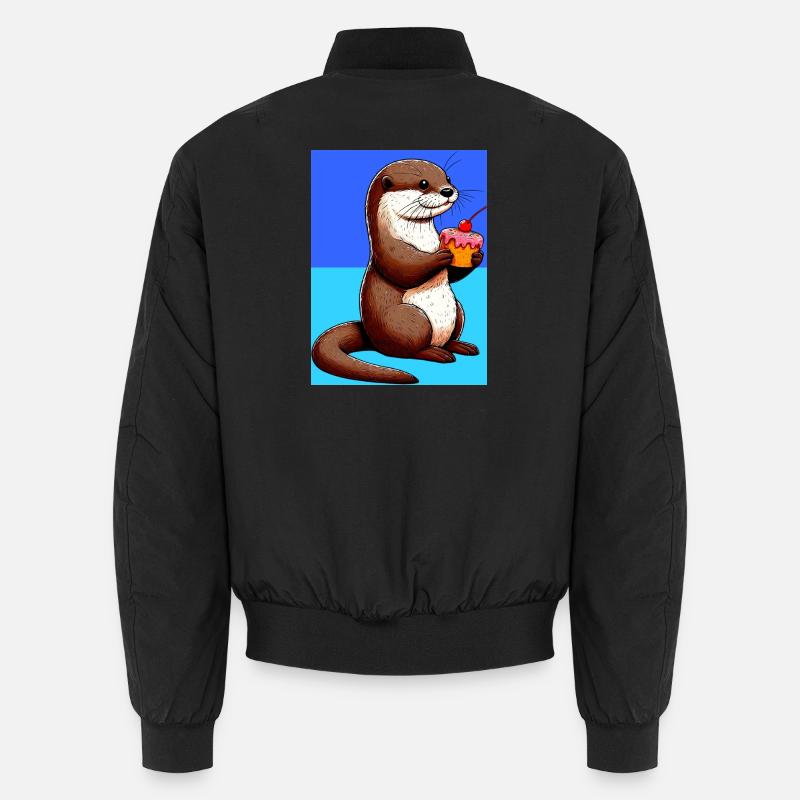 otter Unisex Bomber Jacket