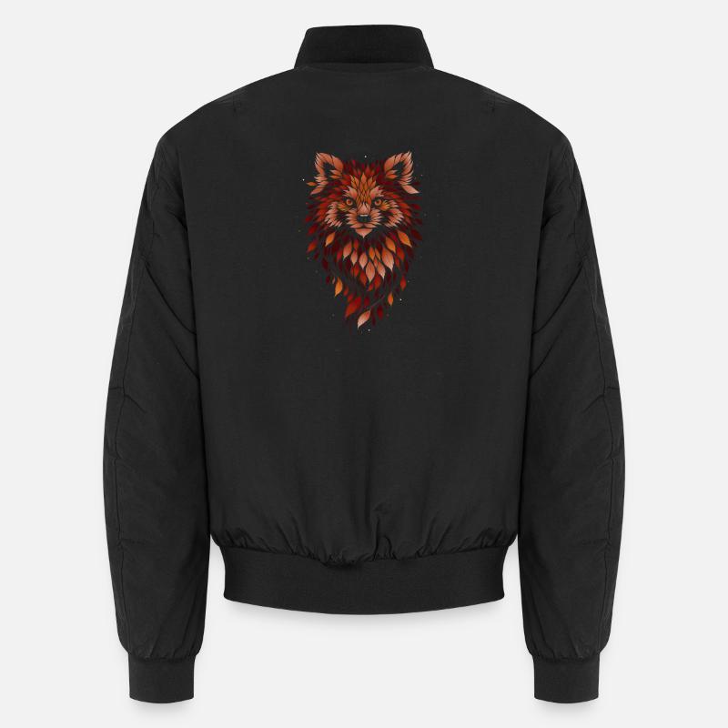 Ember Wanderer - Unisex Bomber Jacket - black