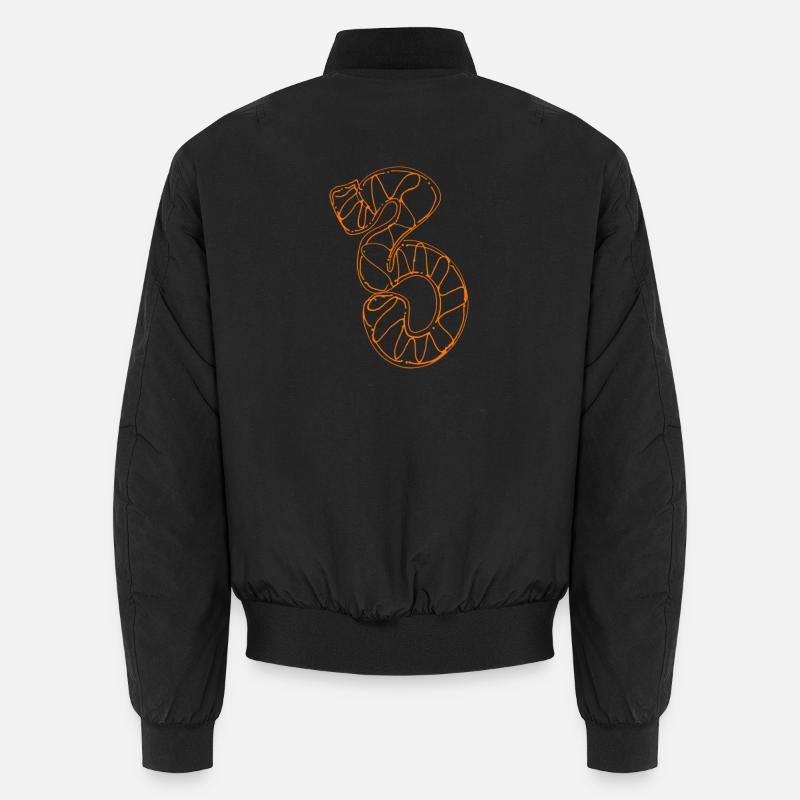 Orangene  3 Graffiti Style Unisex Bomberjacke