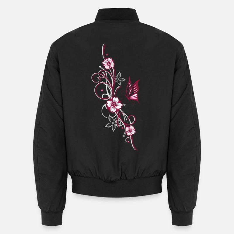 Cherry Blossoms Sakura Spring Cherry Blossoms Unisex Bomber Jacket