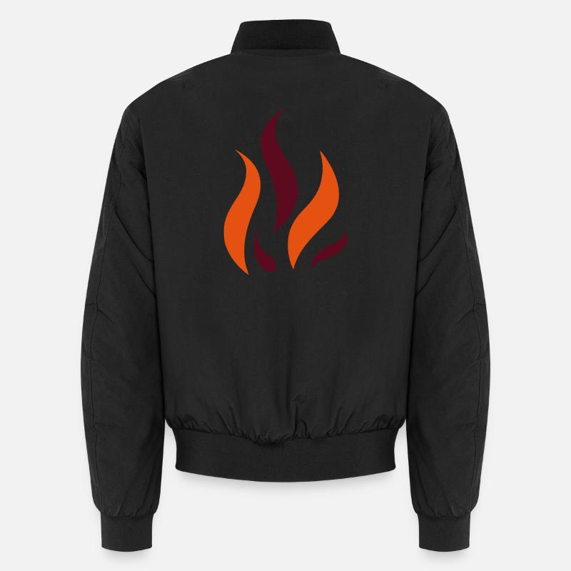Flamme Bomber unisexe