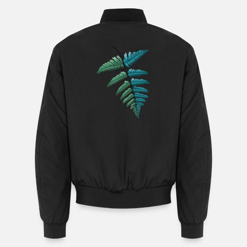Fern Fern Leaf Unisex Bomber Jacket