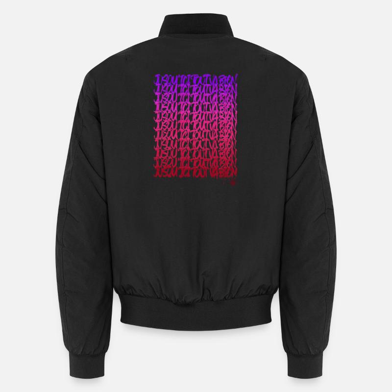 So far so good - Unisex Bomber Jacket - black