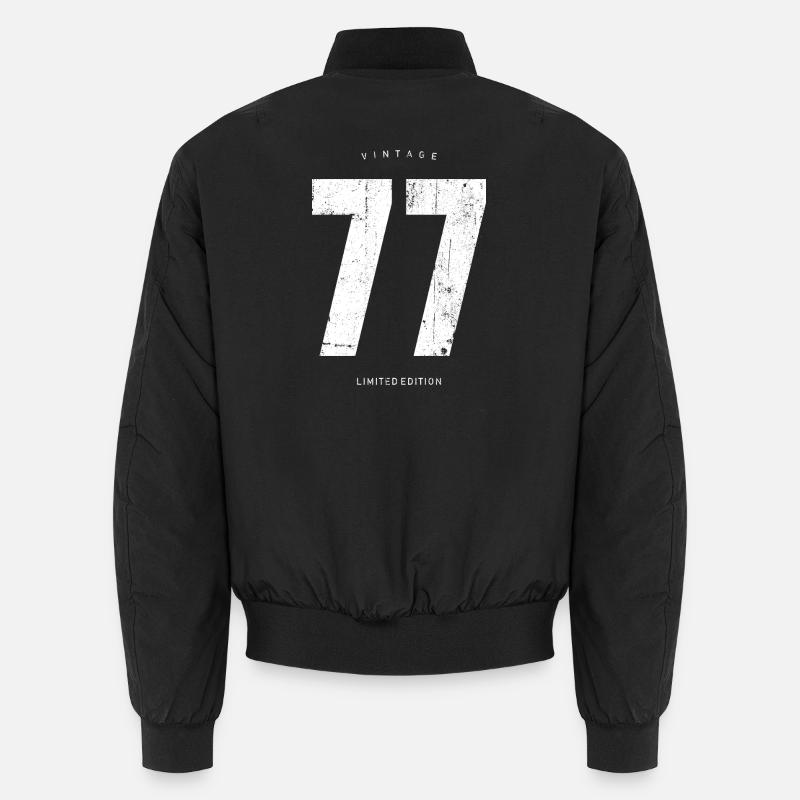Vintage 77 Édition Limitée Bomber unisexe
