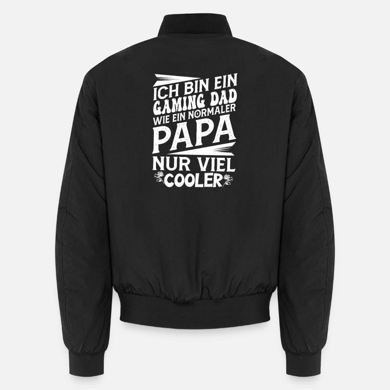 Gaming Dad Saying Unisex Bomber Jacket