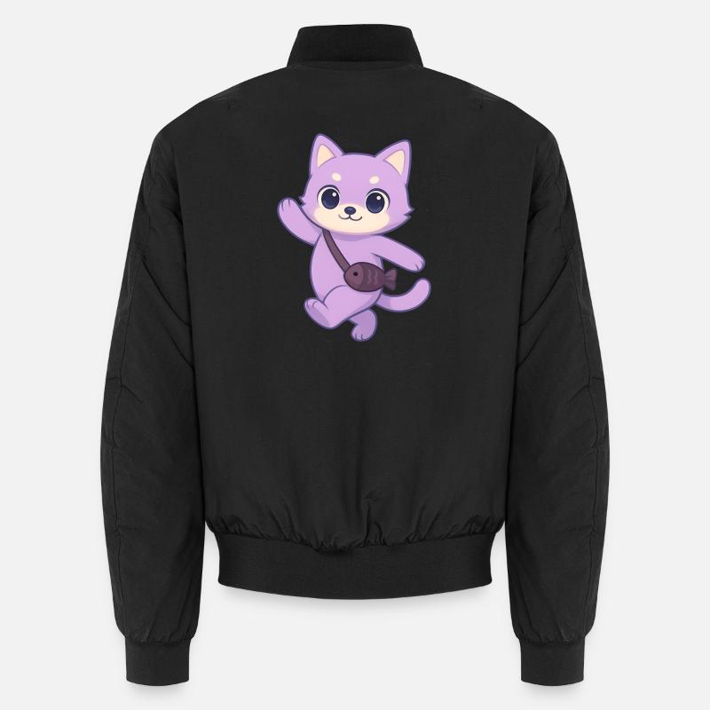 Chat Coquet Bomber unisexe