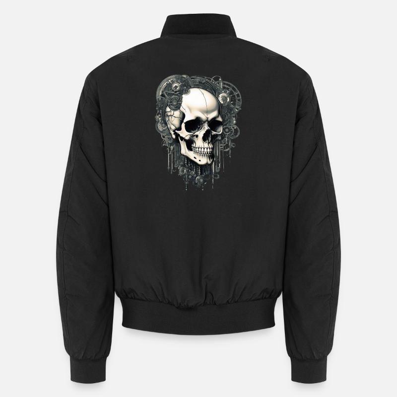 Skull Unisex Bomber Jacket