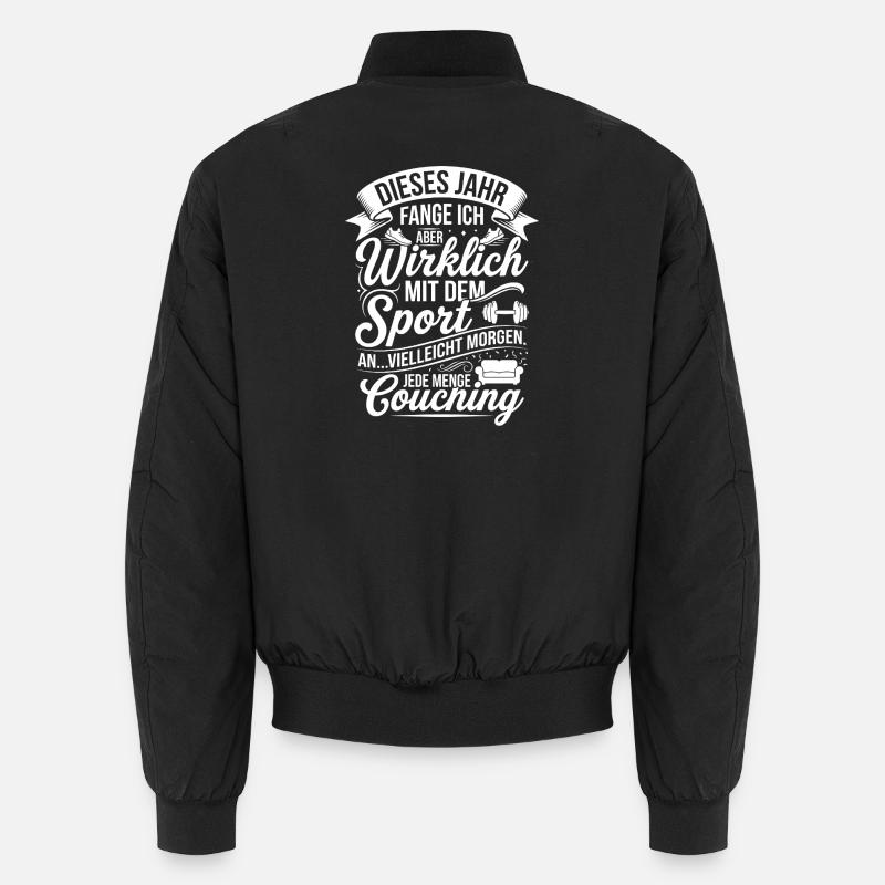 Cette année, vraiment avec le sport Bomber unisexe