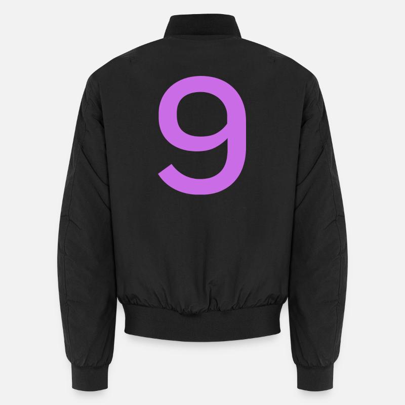 9 - Unisex Bomberjacke - Schwarz