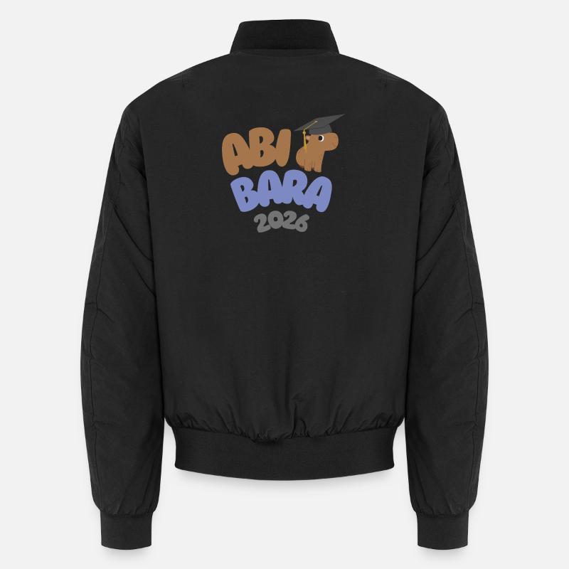 AbiBara 2026 – Chill until graduation - Unisex Bomber Jacket - black