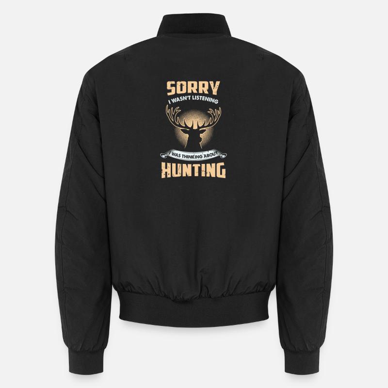 Funny Hunting Unisex Bomberjacke