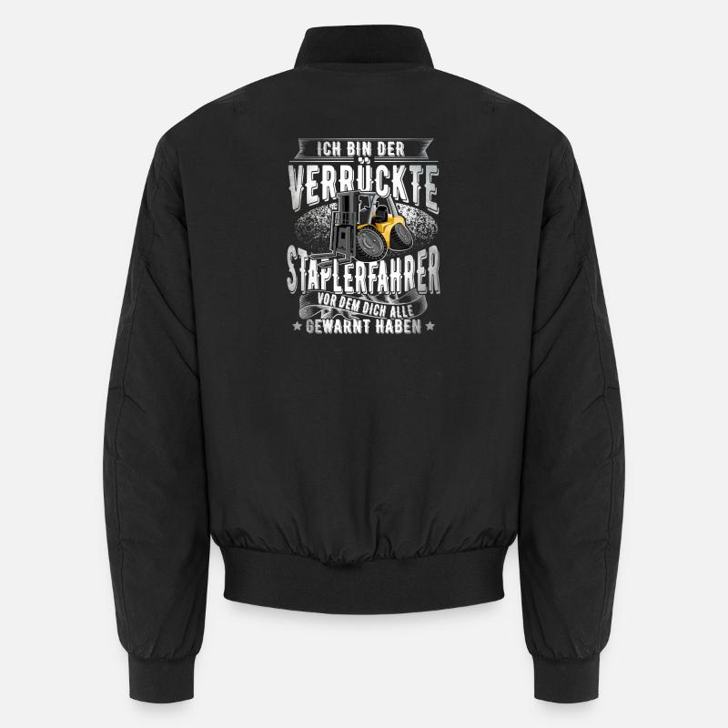 Staplerfahrer Unisex Bomberjacke