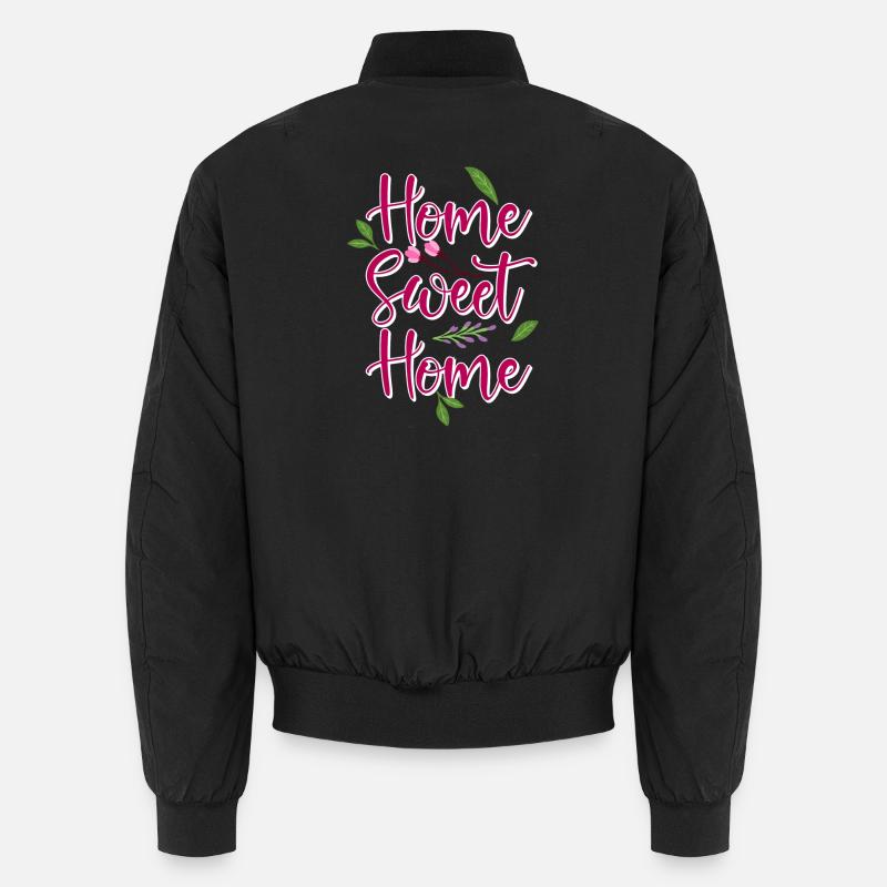 home - Bomber unisexe - noir