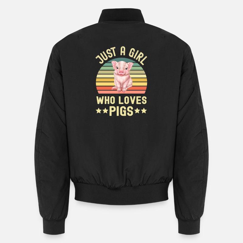 Pig Pigs Unisex Bomber Jacket