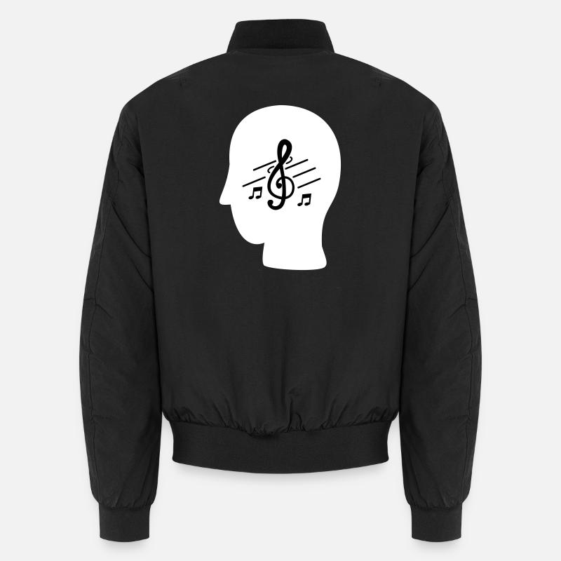 MUSIC IN MY MIND Unisex Bomberjacke