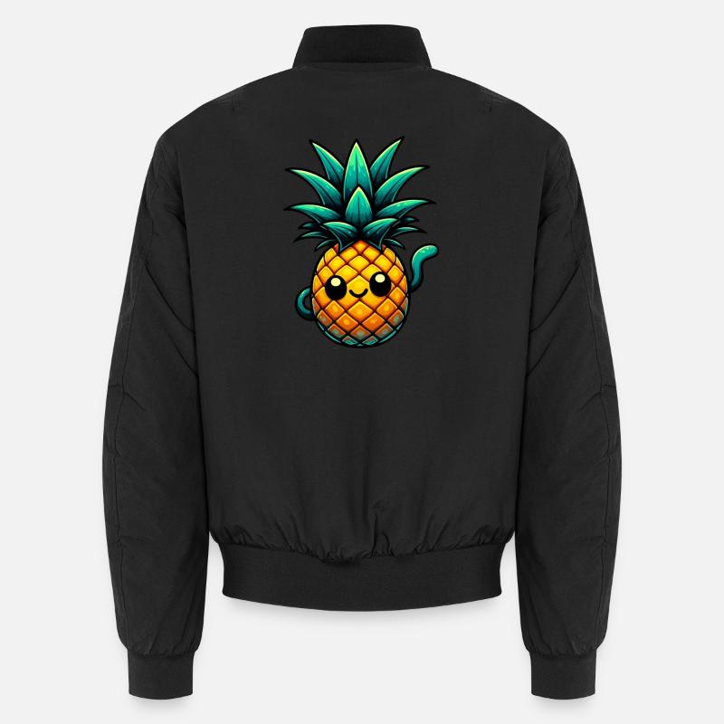 Pineapple - Unisex Bomber Jacket - black