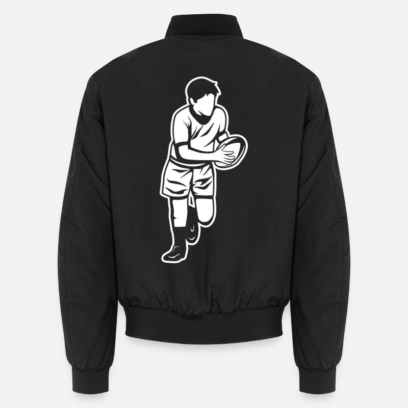 Children's Rugby - Unisex Bomber Jacket - black